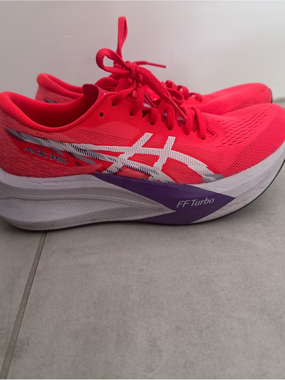 ASICS Women's Magically Speed FF Turbo Running Shoes - Bright Pink & Purple